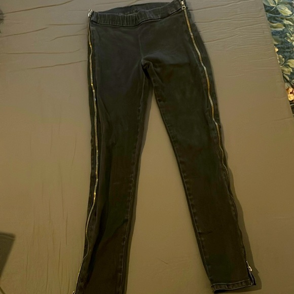 Hudson Jeans Pants - Hudson X GMJ Zip Side skinny Jeans